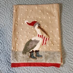 Pier 1 Imports Pelican Table Runner Christmas Decoration Holiday
